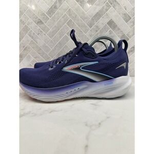 Brooks Glycerin 22 Running Shoes Womens 9D 9 D Wide Blue Ribbon Mesh Sneakers